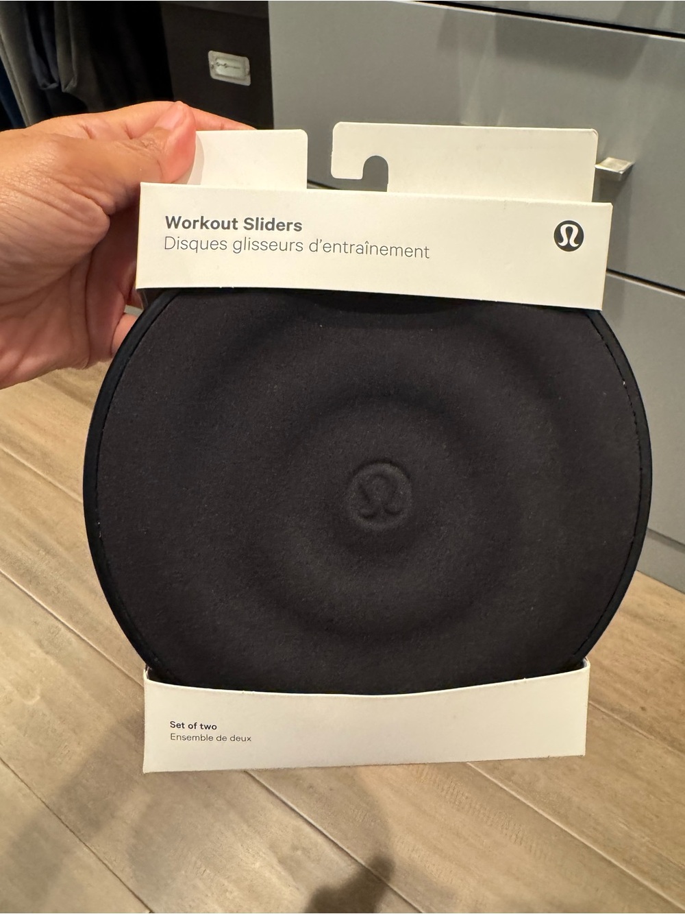 lululemon athletica Black Workout Sliders - Set of Two